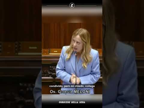 Meloni sbotta alla Camera: “Non hi mai indossato ginocchiere, sono arrivata qui senza scorciatoie”