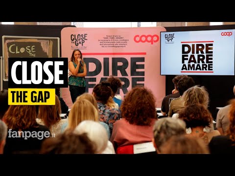 Una lezione su educazione sessuo-affettiva in centro a Roma, parte la campagna “Close the gap” Coop