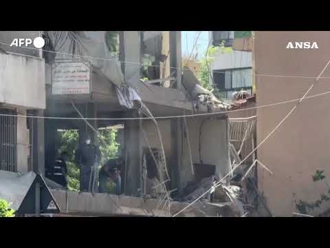 Raid israeliano sulla periferia sud di Beirut