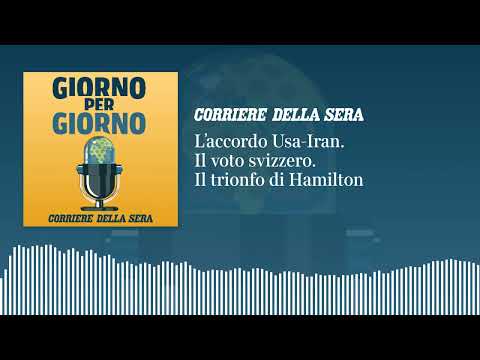 L’accordo Usa-Iran. Il voto svizzero. Il trionfo di Hamilton | GIORNO PER GIORNO 15/06/2026