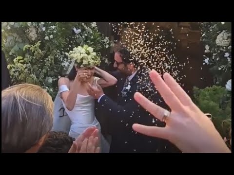 Nozze a Capalbio per Tommaso Paradiso e Carolina Sansoni