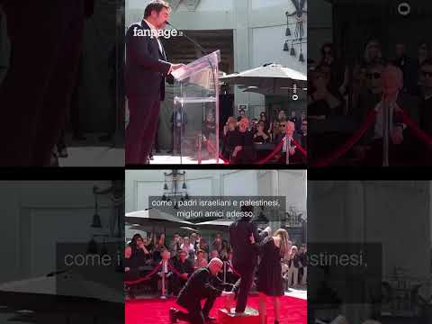 Javier Bardem lascia impronte al Chinese Theatre: “Genocidio a Gaza ci riguarda tutti”