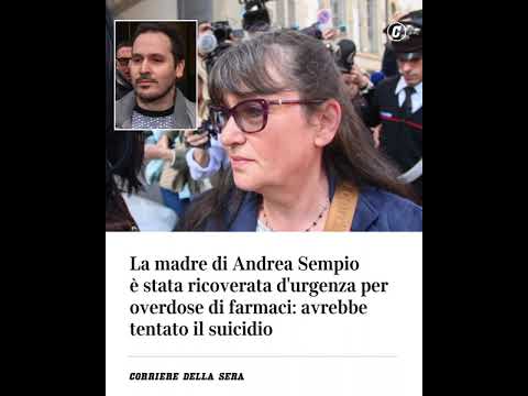 La madre di Andrea Sempio ricoverata d’urgenza per overdose di farmaci: avrebbe tentato il suicidio