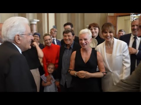 Verdone, Cortellesi, Morandi, Bebe Vio: Mattarella saluta artisti e sportivi coinvolti nello spet…