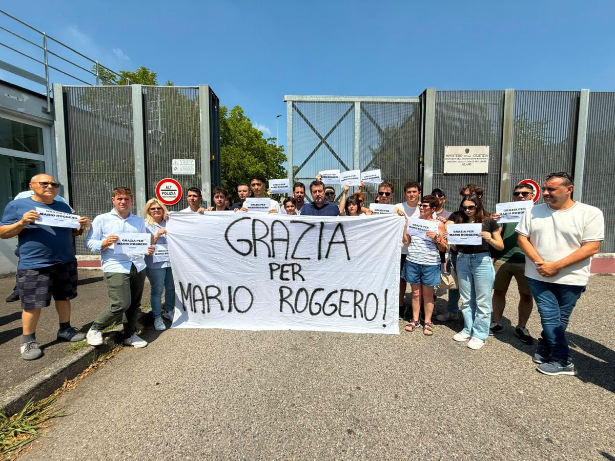 Salvini incontra Roggero in carcere “Sarei orgoglioso di poterlo candidare”