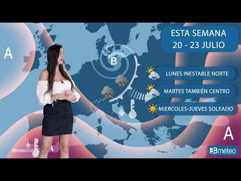 Previsiones del tiempo para esta semana 20-23 Julio en Italia