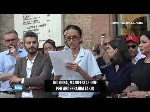 Bologna, manifestazione per Fakir