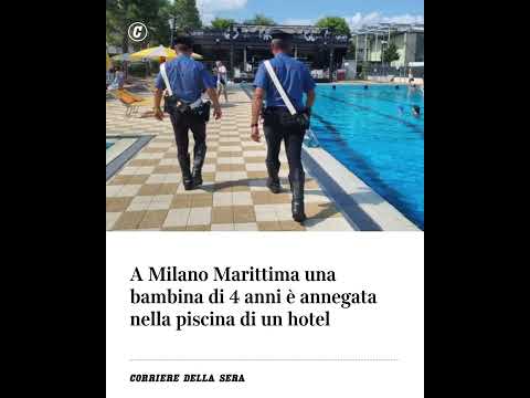 A Milano Marittima una bambina di 4 anni è annegata nella piscina di un hotel