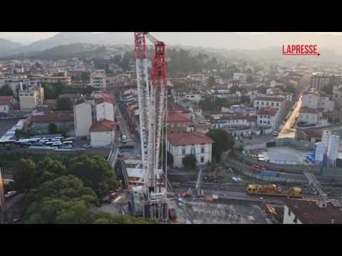 Firenze, concluso il varo del nuovo Ponte al Pino