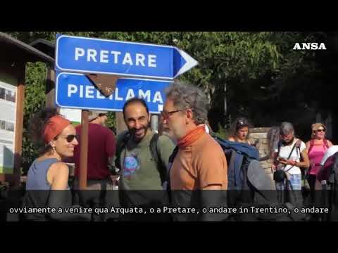 Terremoto Centro Italia: “In cammino per non perdere l’unicità di queste terre”