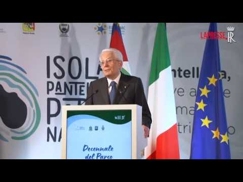 Mattarella a Pantelleria: «L’isola è un patrimonio che va valorizzato per il futuro»