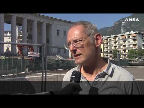 Tribunale di Bolzano, la sede provvisoria 12 giorni dopo il crollo