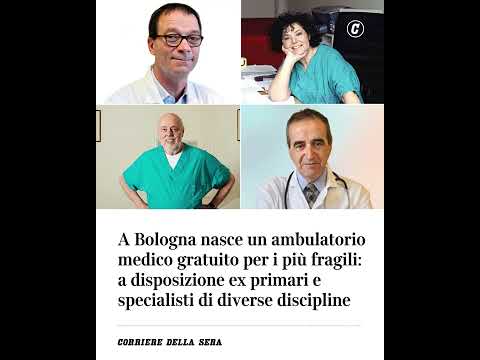 A Bologna nasce un ambulatorio medico gratuito per i più fragili con ex primari e specialisti