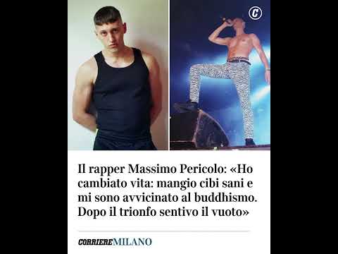 Il rapper Massimo Pericolo: “Ho cambiato vita: mangio cibi sani e mi sono avvicinato al buddhismo”