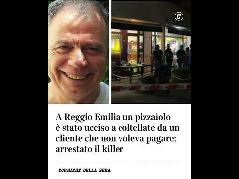 A Reggio Emilia un pizzaiolo ucciso a coltellate da cliente che non voleva pagare: killer arrestato