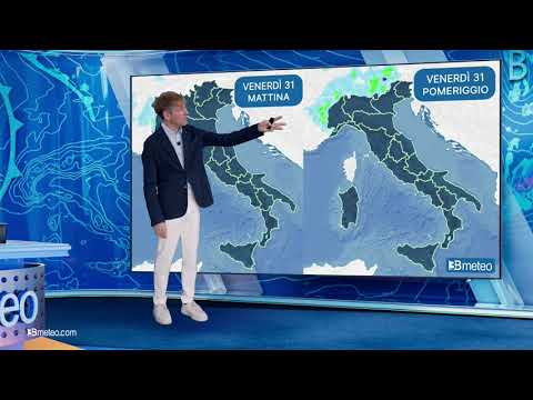 Mediterraneo sotto la morsa del caldo con qualche temporale. Ecco dove