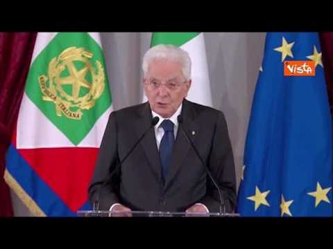 Mattarella: Difesa comune europea non mira alla guerra, ma è uno strumento di pace