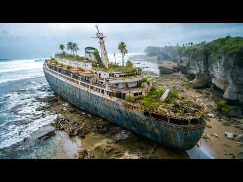 Trovata nave di lusso centenaria abbandonata al largo delle Bermuda