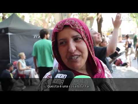 Spin Time, i residenti dormono in strada: “Preoccupati per casa e lavoro”