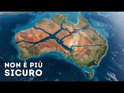 L’Australia si sta lentamente spaccando dall’interno, dicono gli scienziati