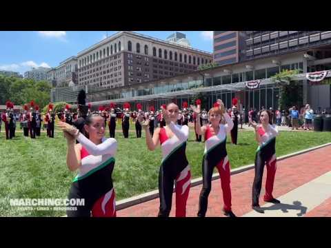 Le coreografie della Marching Band di Triuggio a Philadelphia per i 250 anni dell’Independence Day