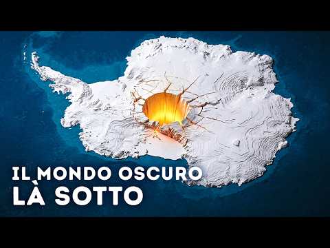 Gli scienziati hanno appena scoperto un enorme mondo nascosto sotto l’Antartide