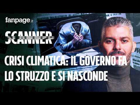 Crisi climatica: il governo fa lo struzzo e si nasconde. Forse è tutta una nostra allucinazione?