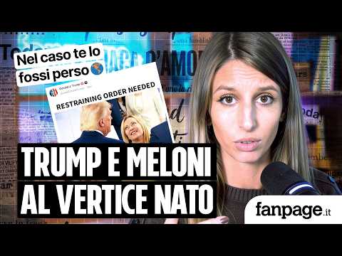 Meloni e Trump, resa dei conti al vertice Nato: la vera ragione dietro lo scontro sono le armi?