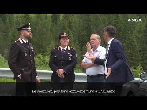 Controlli moto sui passi altoatesini: le prime multe