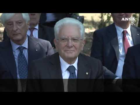 Seveso 50 anni dopo, Mattarella alla cerimonia nel Bosco delle Querce
