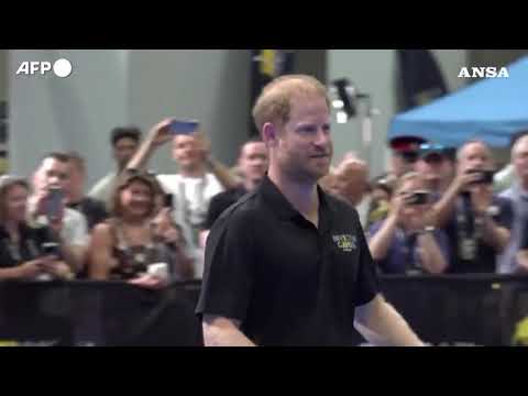 Invictus Games, Harry si cimenta nel basket in carrozzina e nel pickleball