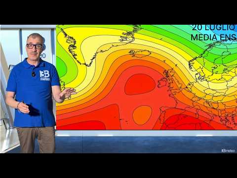 METEO. SEGNALI DI VARIAZIONE DAL 20 LUGLIO, TENDENZA