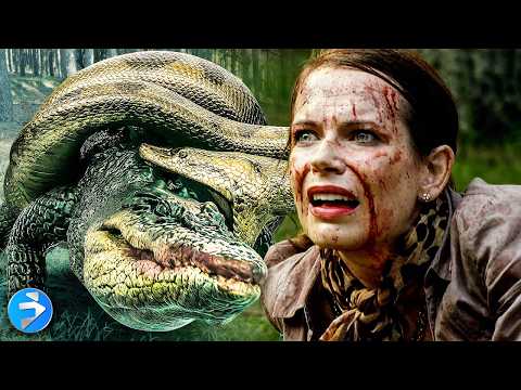 Anaconda contro coccodrillo: lo scontro finale esplode | Lake Placid vs. Anaconda | Clip in Italiano