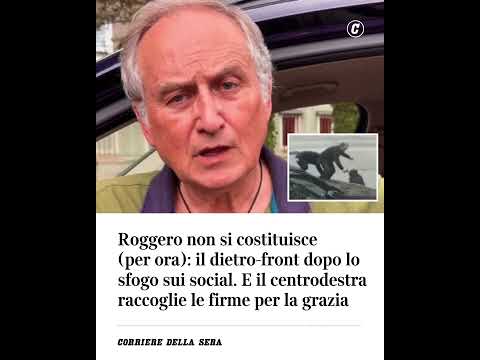 Roggero non si costituisce (per ora): il dietro-front dopo lo sfogo sui social. E il centrodestra…