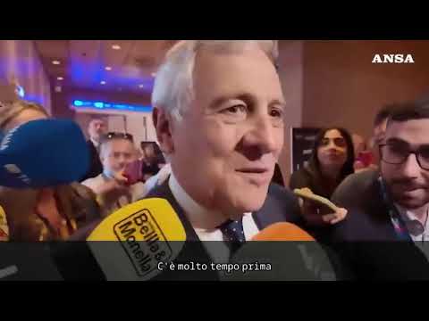 Tajani: “Meloni? Ancora molto tempo prima di eleggere un nuovo presidente”
