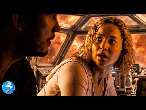 Chris Pratt e Jennifer Lawrence rischiano di morire riparando l’astronave | Passengers
