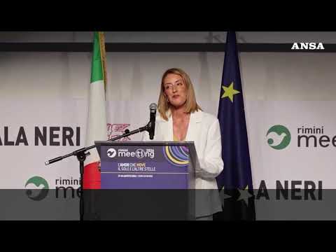 Meeting di Rimini, Metsola: “L’Ue deve rafforzare il mercato unico”