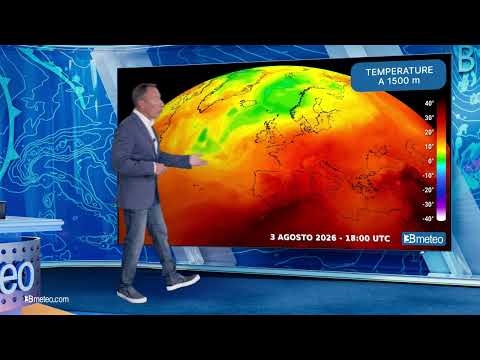 Ancora caldo intenso fino a venerdì. Poi temporali al nord.