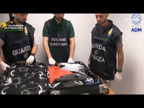 Sequestro record di droga Shaboo a Fiumicino, bloccati 17 chili