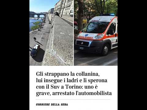 Ladri gli strappano la collanina, lui li sperona con il Suv uno è grave, arrestato l’automobilista