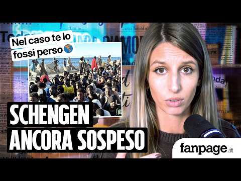 Perché l’Italia ha sospeso di nuovo Schengen con la Spagna?