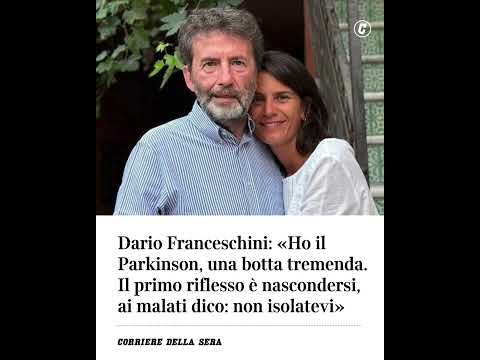 Dario Franceschini: “Ho il Parkinson, una botta tremenda. Ai malati dico: non isolatevi”