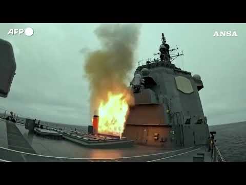 Giappone, test di lancio di un missile Tomahawk da un cacciatorpediniere