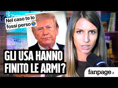 Gli Stati Uniti stanno davvero finendo missili e munizioni per la guerra in Iran?