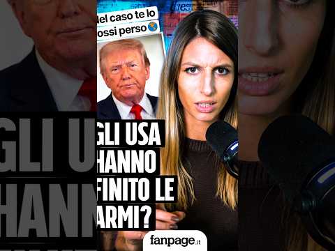 Le scorte di missili USA