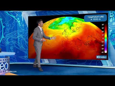Qualche grado in meno ma qualche temporale in più al Nord, caldo in tutta Italia