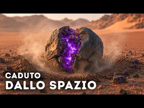 Qualcosa di mai visto trovato in una pietra del deserto