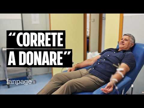 Emergenza sangue, i donatori: “Correte a donare, basta un po’ di coraggio per salvare tante vite”