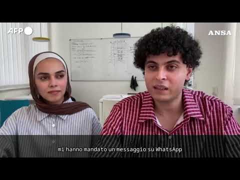 Gli studenti di Gaza alla Sapienza di Roma: “Sognamo di tornare a casa”