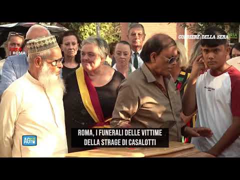 Funerali strage di Casalotti